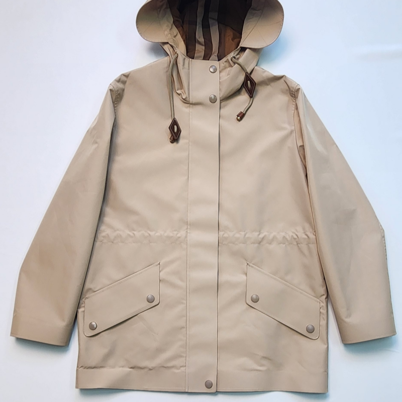 Waterproof Hooded Outdoor Parka Jacket with Adjustable Waist