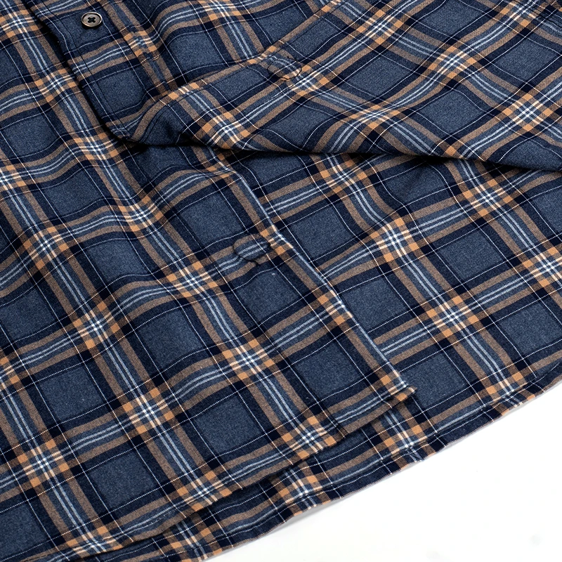 Men's Adaptive Blue Plaid Shirt