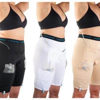 Rehabilitation clothing with hidden compartments