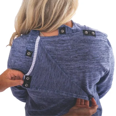 Magnetic clothing for elderly