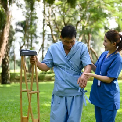 Hospital adaptive fashion with side openings