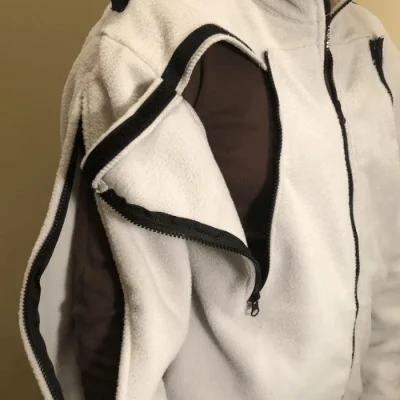 Easy-wear dual zipper garments supplier